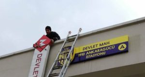 Devlet Mahallesi Metro İstasyonun ismi artık ‘1910 Ankaragücü’ istasyonu oldu.??